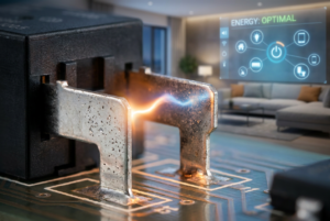 Smart Home Relay Selection: Performance of Silver Alloys under Capacitive Loads electrical contact rivets for reliable switching applications