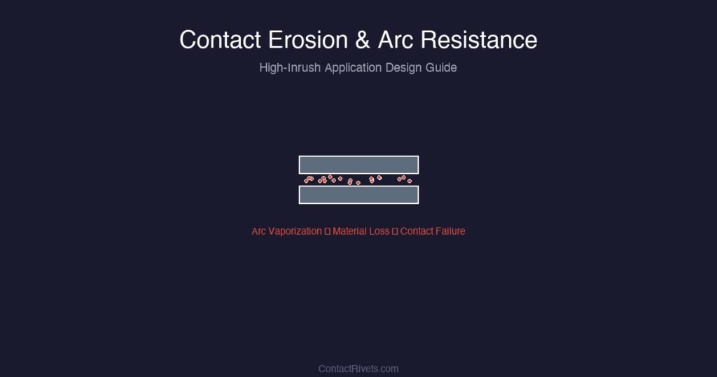 Contact Erosion & Arc Resistance in High-Inrush Applications
