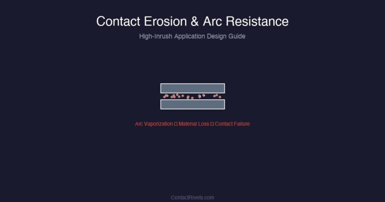 Contact Erosion & Arc Resistance in High-Inrush Applications