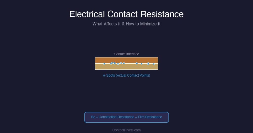 Electrical Contact Resistance: Causes & Minimization