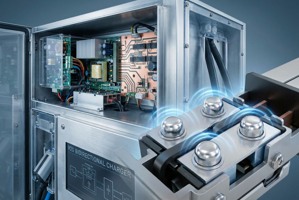 Selection of Contact Materials for V2G (Vehicle-to-Grid) Bidirectional Charging Systems