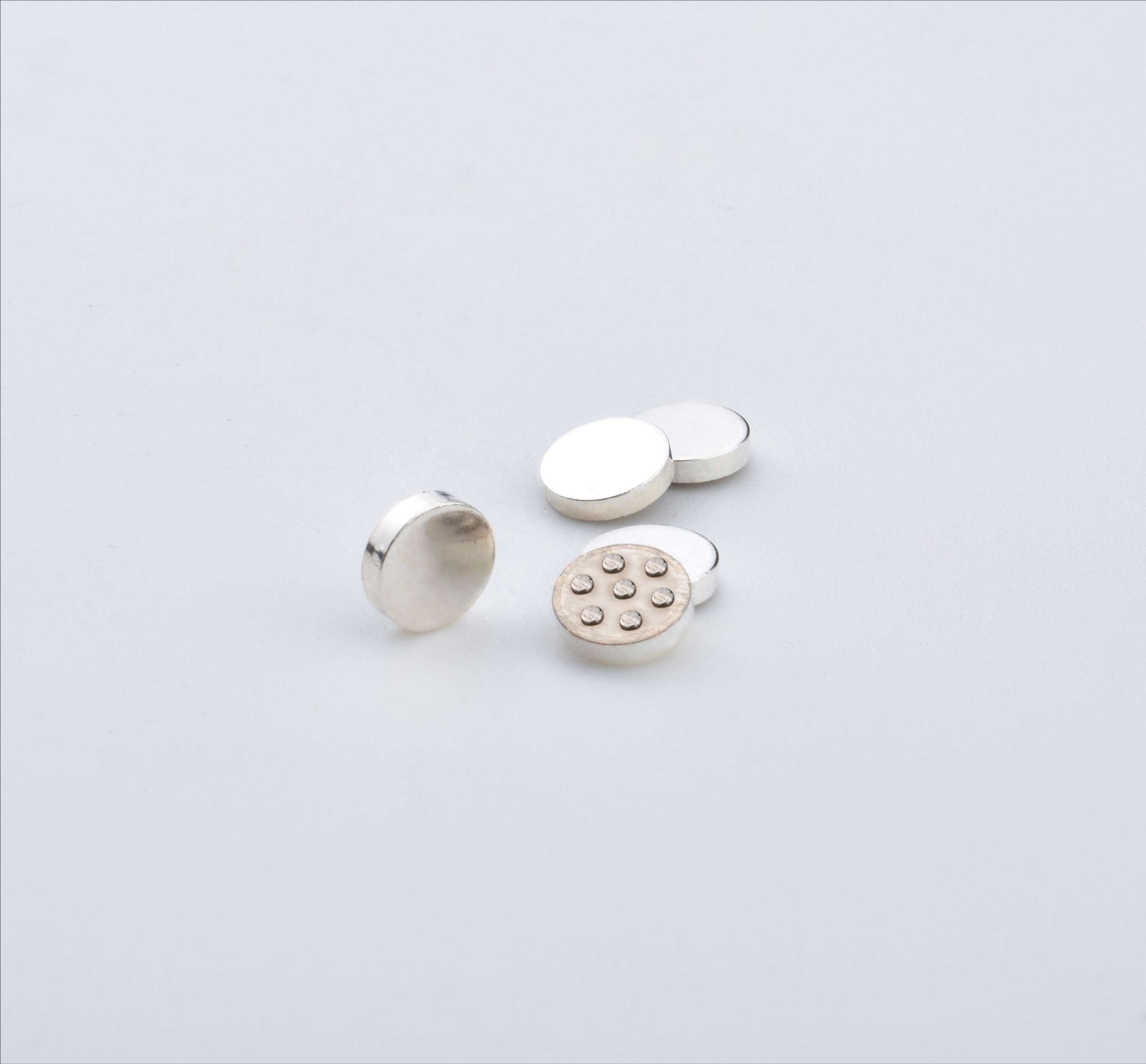 Circular Economy in Electronics: Recycling Silver and Tungsten from Industrial Contacts electrical contact rivets showing conductivity and durability