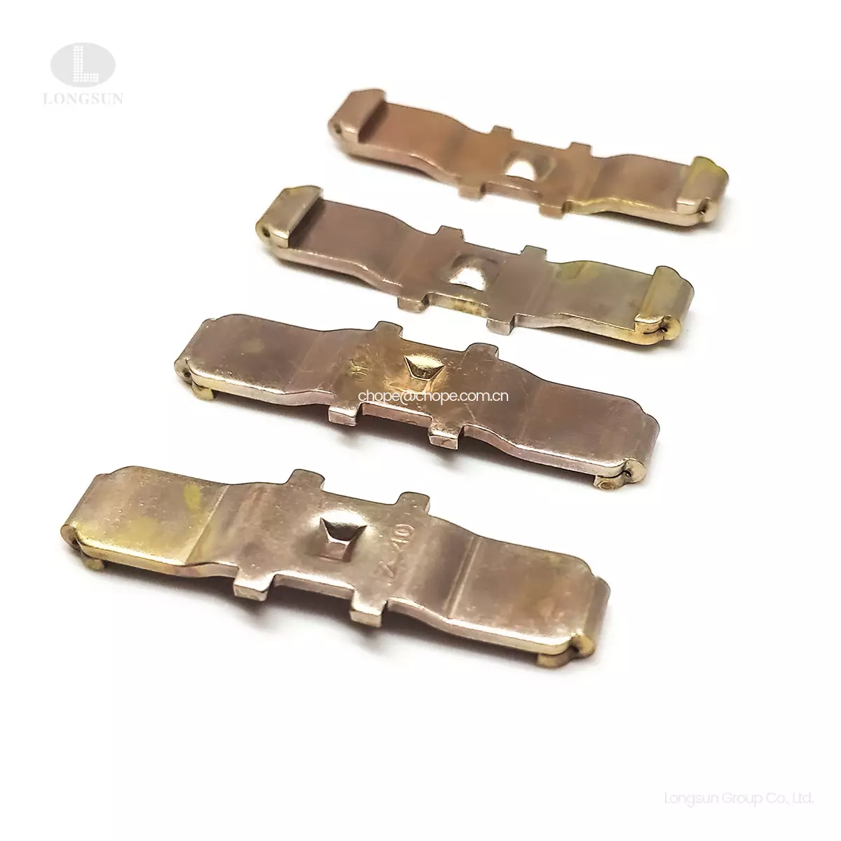 Electrical Copper Brass Stamping Metal Parts for Relay Switch